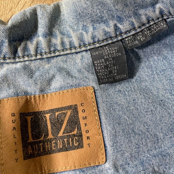 Vintage Liz Authentic Jean Jacket - Picture 2 of 4